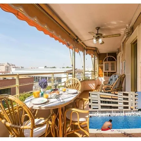 Apartment Playa 500m Y Centro Pueblo 600m, Piscina, 4 Clim, 2 Parkings Santa Pola