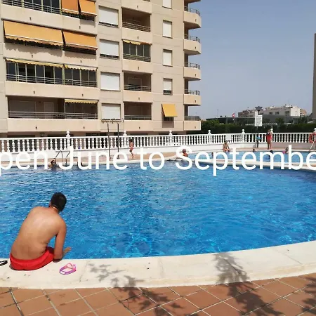 Playa 500m Y Centro Pueblo 600m, Piscina, 4 Clim, 2 Parkings